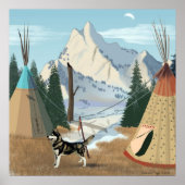 Cherokee Village Print (Voorkant)