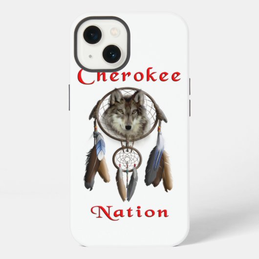 Cherokee-volk iPhone Hoesje (Achterkant)