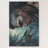 Cherokee Warrior en Uktena Legpuzzel (Verticaal)