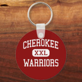 Cherokee - Warriors - High School - Kanton Georgia Sleutelhanger (Voorkant)