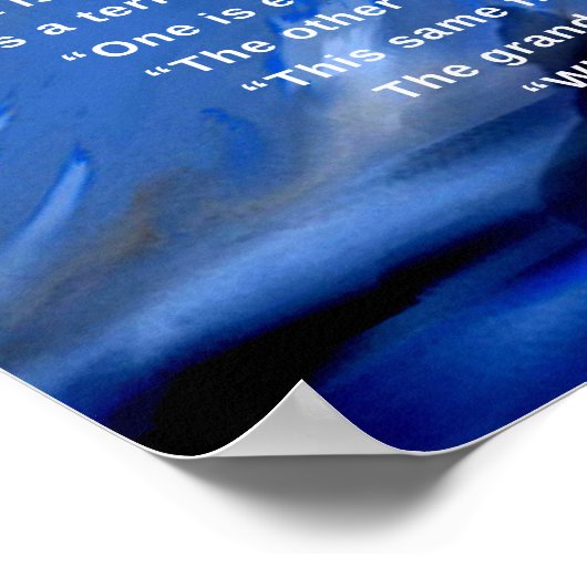 Cherokee Wisdom Two Wolves Poster (Hoek)