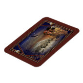 Cherokee Zegen Magneten Native American (Linkerzijde)