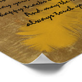 Cherokee zegent Golden vether Poster (Hoek)