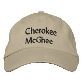 CherokeeMcGhee licht pet (Voorkant)