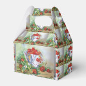 CHERRIA EN STRAATRIA IN EEN IRON RUSTY BUCKET BEDANKDOOSJES (Voorkant Zijde)