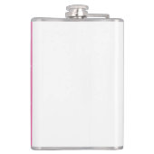 Cherrie Sweetshop Retro Pinup Girl Hip Flask Heupfles (Achterkant)
