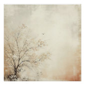 Cherrie Tree Old Photo Graphic Design Perfect Poster (Voorkant)