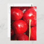 Cherries Art Photo Briefkaart (Voorkant / Achterkant)