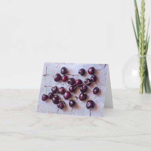 Cherries Bedankkaart (Voorkant)