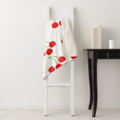 Cherries Blanket Sherpa Deken (In situ)