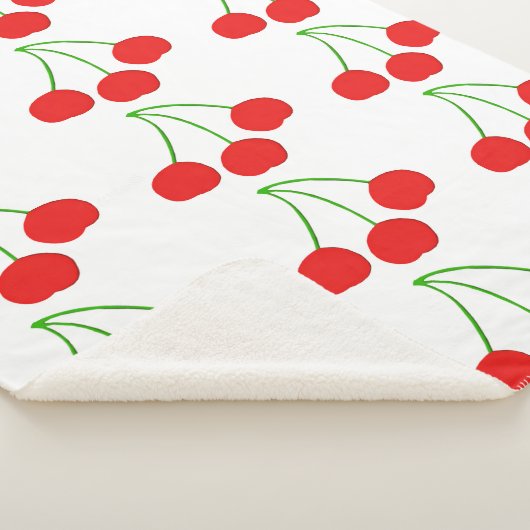 Cherries Blanket Sherpa Deken (3/4)