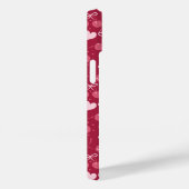 Cherries Bows Hearts rood en roze Case-Mate iPhone Case (Achterkant / Rechts)