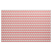Cherries Bright Red, geïllustreerd fruit Stof (Fat Quarter)