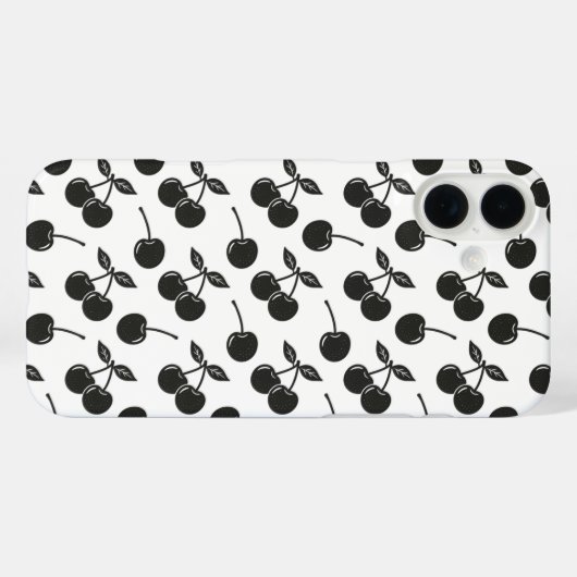 Cherries Case-Mate iPhone Case (Achterkant (horizontaal))