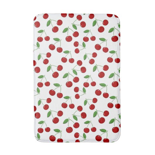 Cherries Design Bath Mat (Voorkant Verticaal)