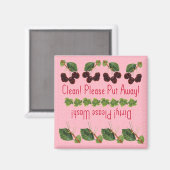Cherries dishwasher magnet (Voorkant / Achterkant)