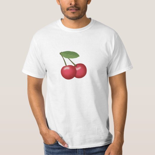 Cherries Emoji T-shirt (Voorkant)