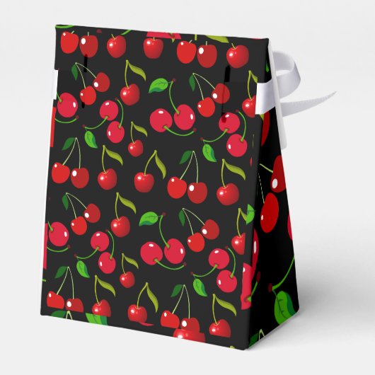 Cherries Favor Box Bedankdoosjes (Achterkant)