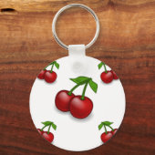 Cherries Galore Design Sleutelhanger (Voorkant)