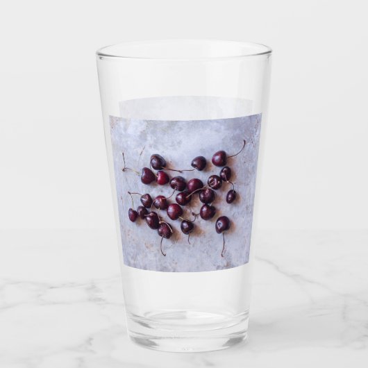 Cherries Glas (Voorkant)