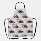 Cherries Gusto Poetry Schort (Voorkant)