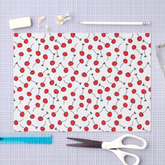 Cherries Jubilee-weefselpapier Tissuepapier (Craft)