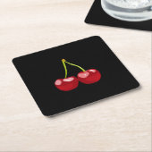 cherries kartonnen onderzetters (Schuin)