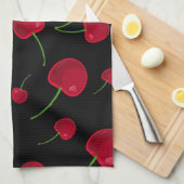 Cherries Kitchen Towel Theedoek (Quarter Fold)