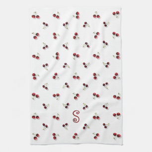 Cherries Kitchen Towels Theedoek