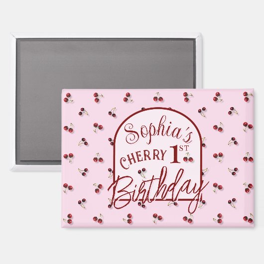 Cherries Magnet (Voorkant / Achterkant)