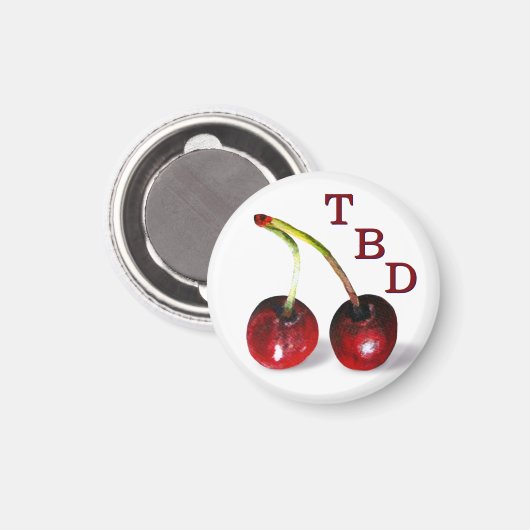 Cherries Magnet (Voorkant / Achterkant)