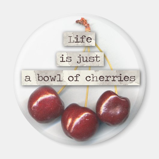 Cherries Magnet (Voorkant)