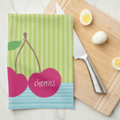 Cherries Microfiber Kitchen Towel Theedoek (Quarter Fold)