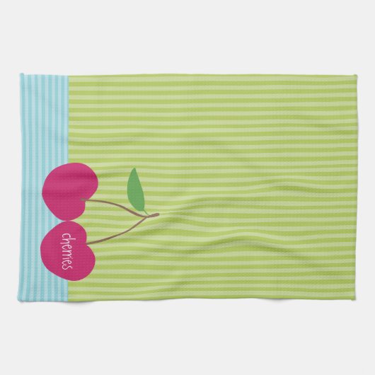 Cherries Microfiber Kitchen Towel Theedoek (Horizontaal)