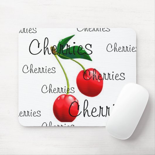 CHERRIES MOUSEPAD MUISMAT (Met muis)