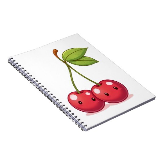 Cherries notebook  notitieboek (Rechterzijde)
