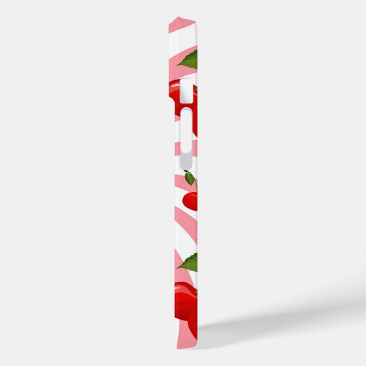 Cherries Pattern Case-Mate iPhone Case (Achterkant / Links)