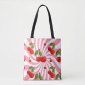 Cherries Pattern Tote Bag (Voorkant)
