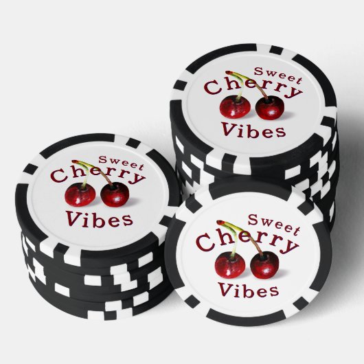 Cherries Poker Chips (Opstapeling)