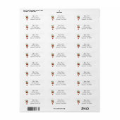 Cherries Return Address Labels (Full Sheet)
