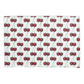 Cherries Ripe Red Cherry Summer Fruit Print Kussensloop (Voorkant)