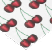 Cherries Ripe Red Cherry Summer Fruit Print Tafelkleed (Gekanteld)