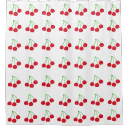 Cherries Shower Curtain Douchegordijn