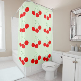 Cherries Shower Curtain Douchegordijn