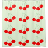 Cherries Shower Curtain Douchegordijn (Voorkant)