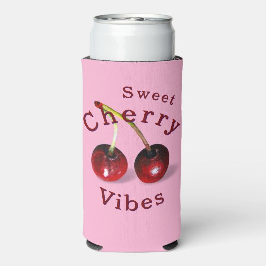 Cherries Slim Koelbox Seltzer Blikjeskoeler (Seltzer Achterkant)
