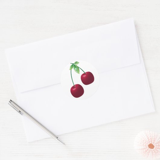 Cherries Sticker (Envelop)