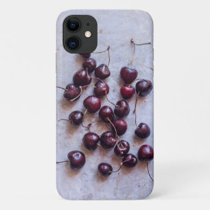 Cherries Stone Coaster Case-Mate iPhone Case