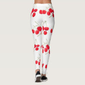 Cherries Summer Sresh Sweet Natural Leggings (Achterkant)