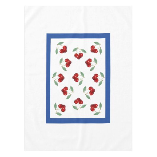 Cherries Tablecloth Tafelkleed (Voorkant)